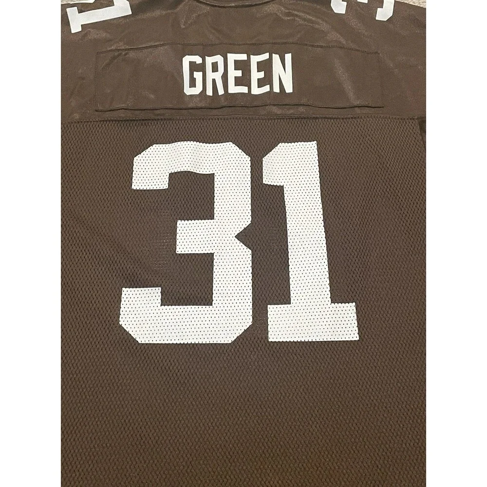 VTG Y2K Cleveland Browns William Green Jersey NFL Football Mens Sz Large Reebok